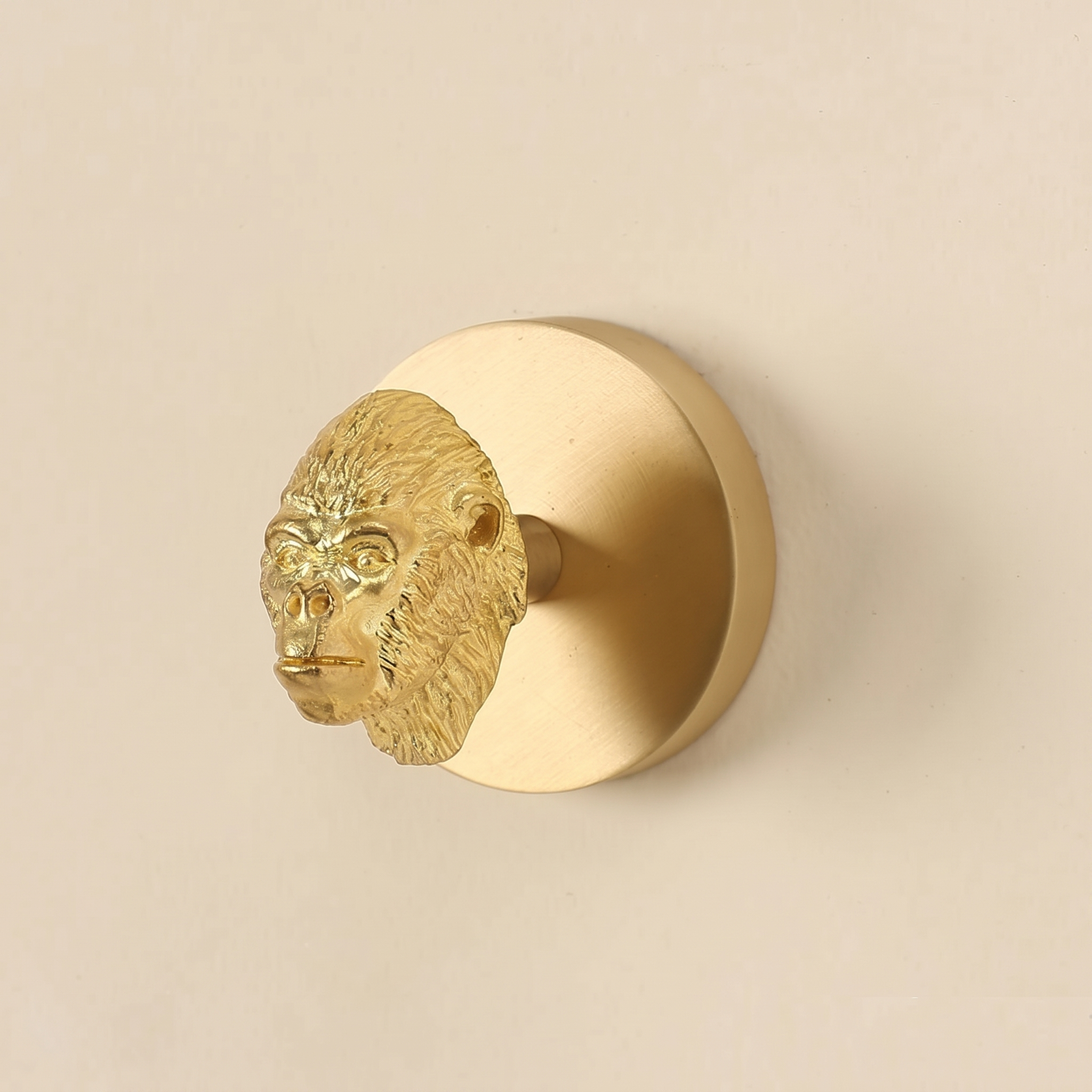 Brass Wall Hook Punch-Free European Style
