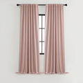 Solid Color Window Curtains