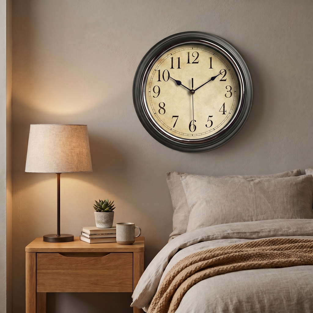 Vintage Nordic Wall Clock