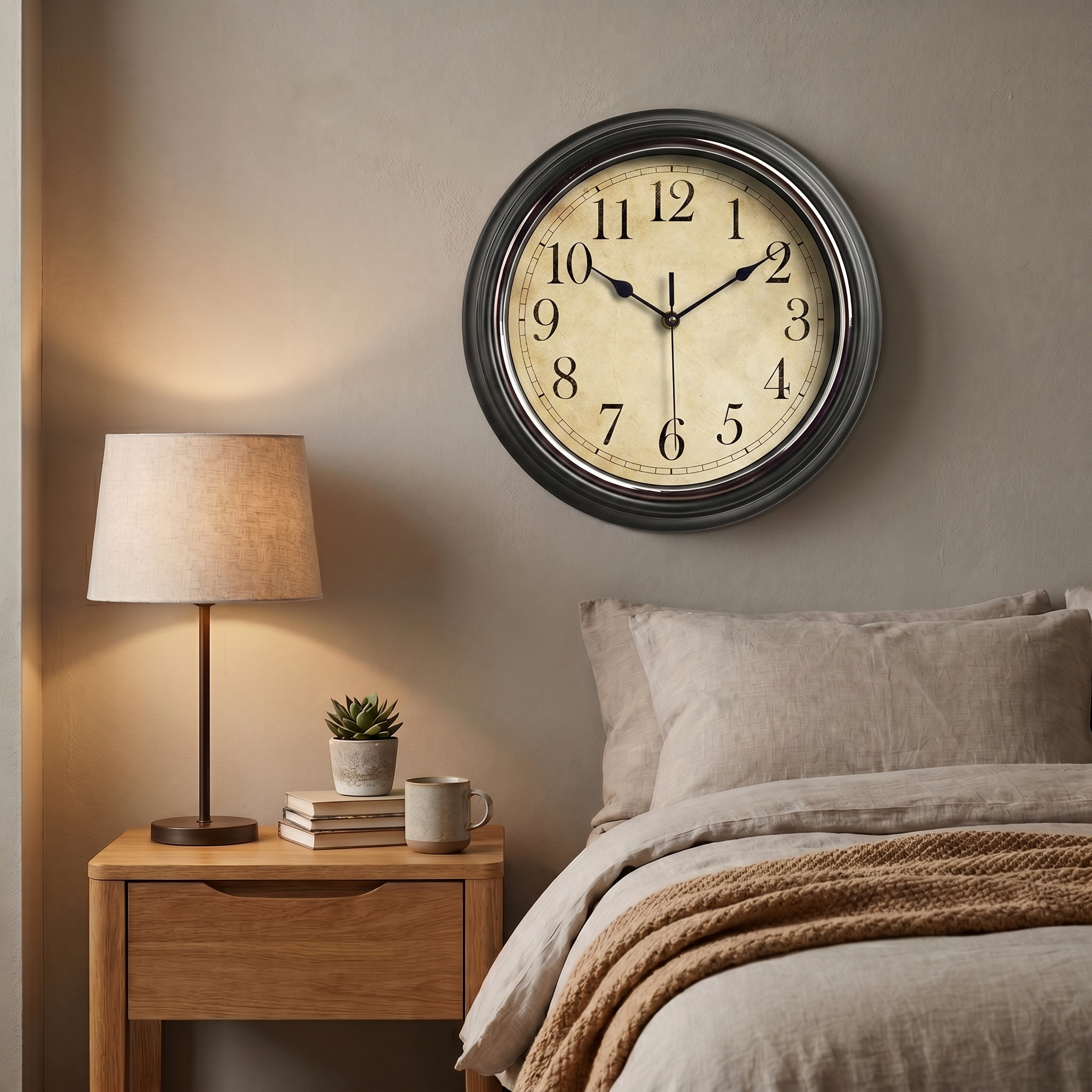 Vintage Nordic Wall Clock