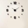 Extra Large 3D DIY Wall Clock