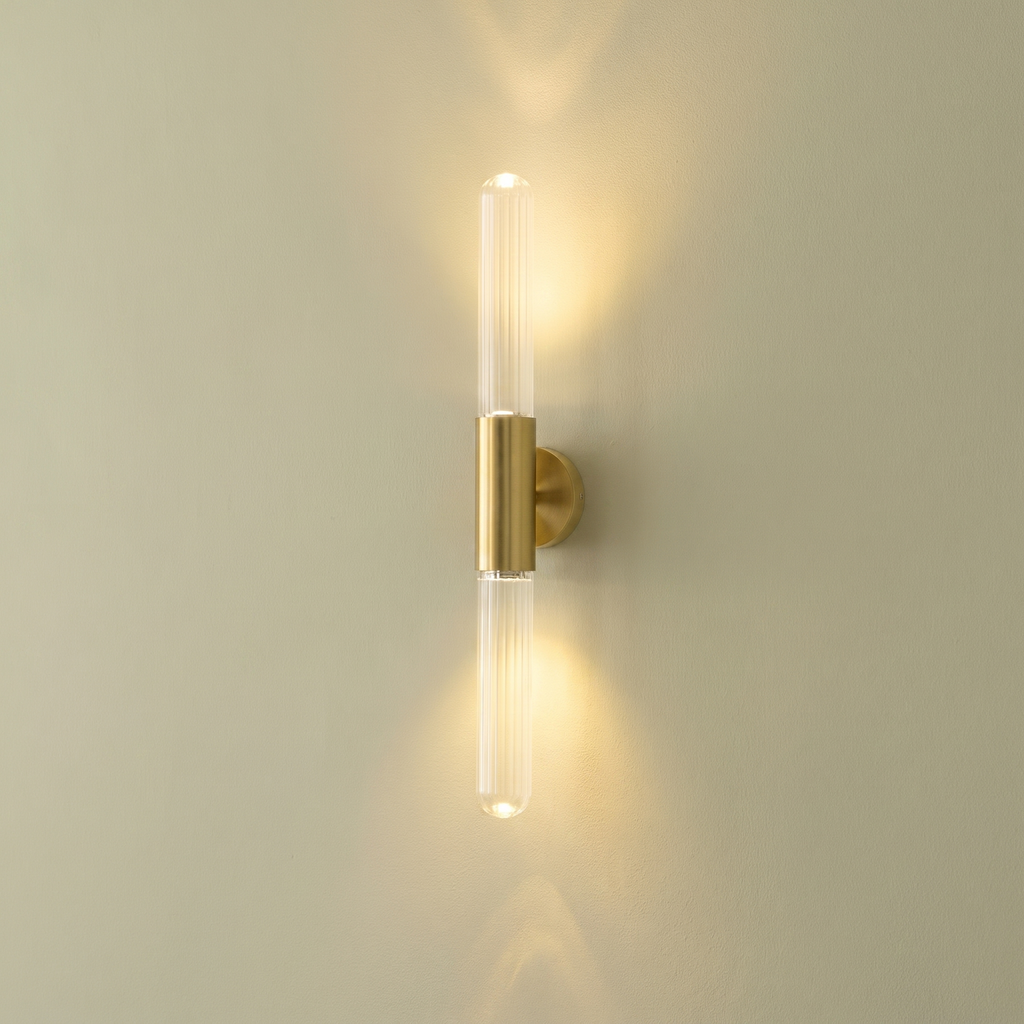 Modern Brass Wall Sconce Light