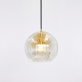 Modern Glass Pendant Light 25cm