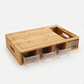 Multifunction Bamboo Cutting Board Set