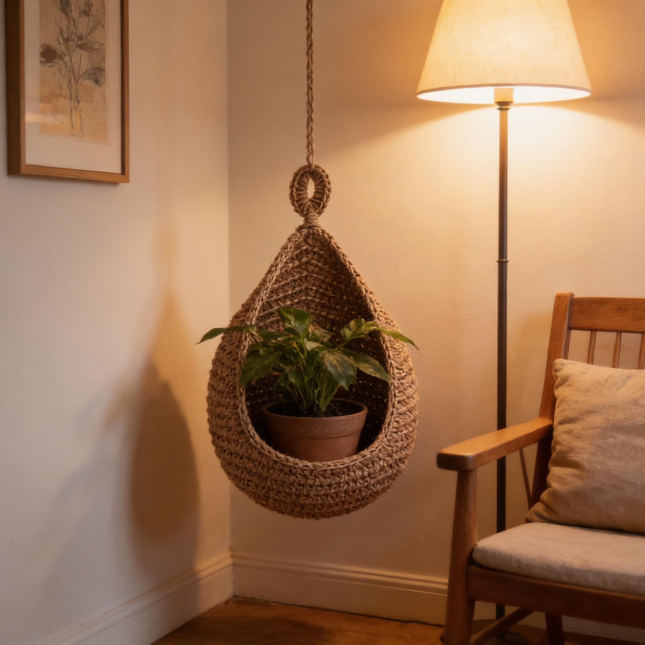 Woven Wall Hanging Storage Basket
