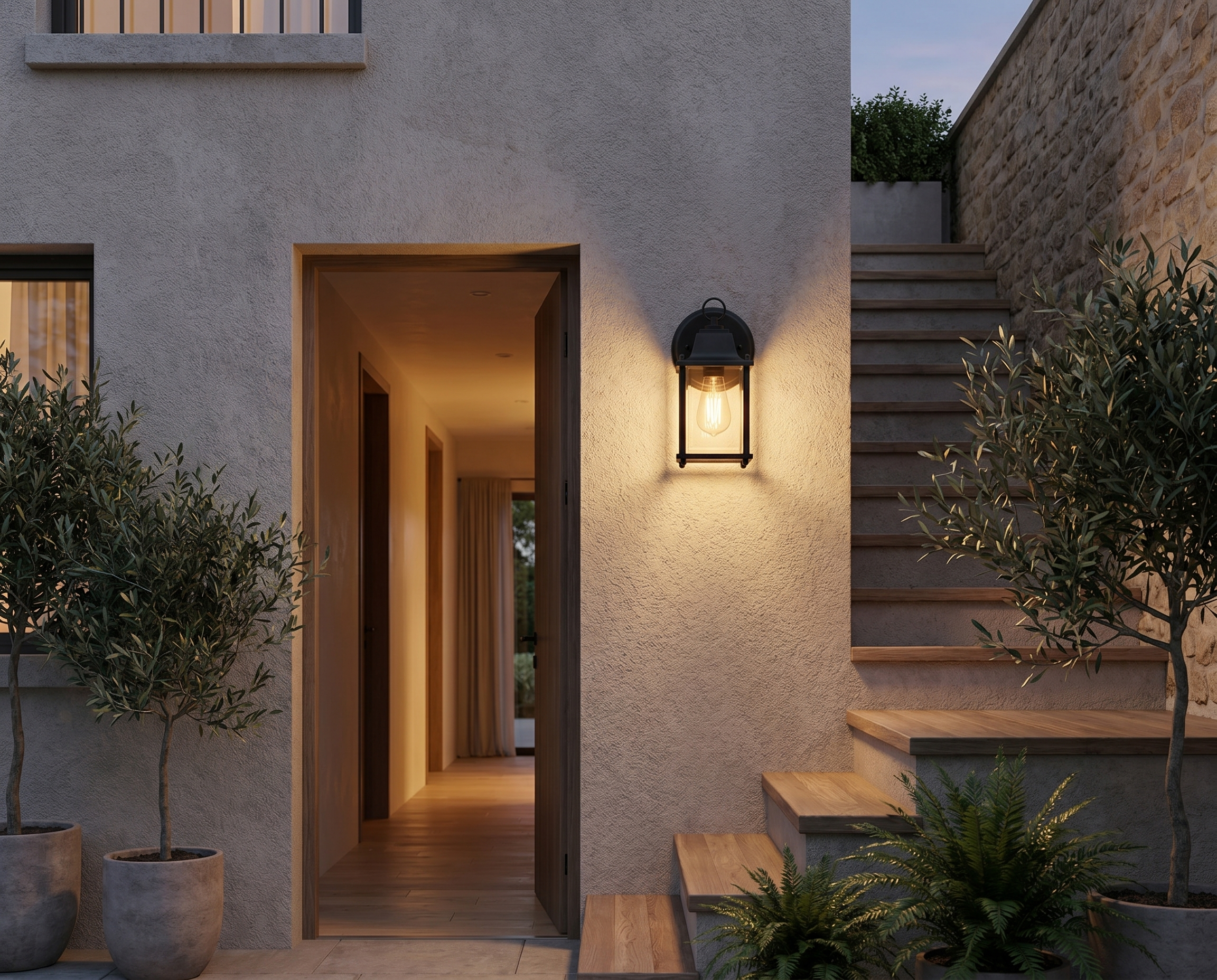 Vintage Outdoor Wall Lantern