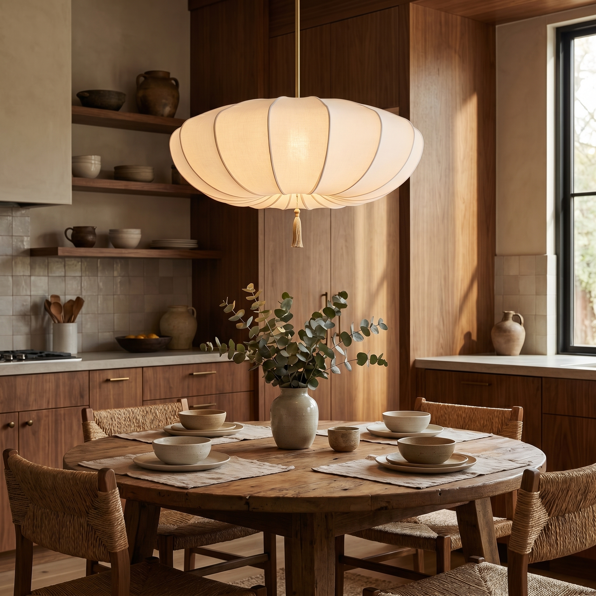 Nordic French Fabric Chandelier