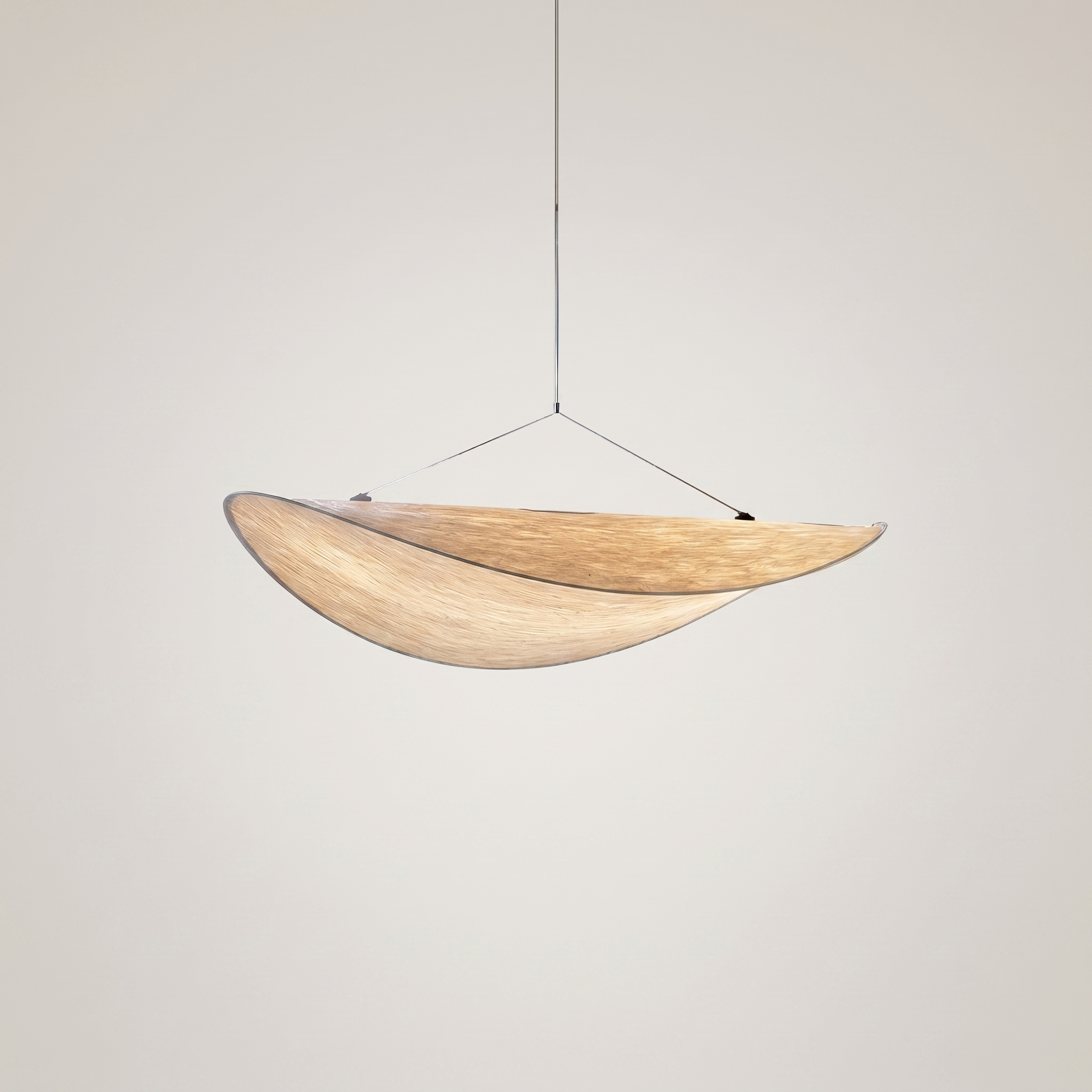 Japanese Wabi-Sabi Silk Pendant Light