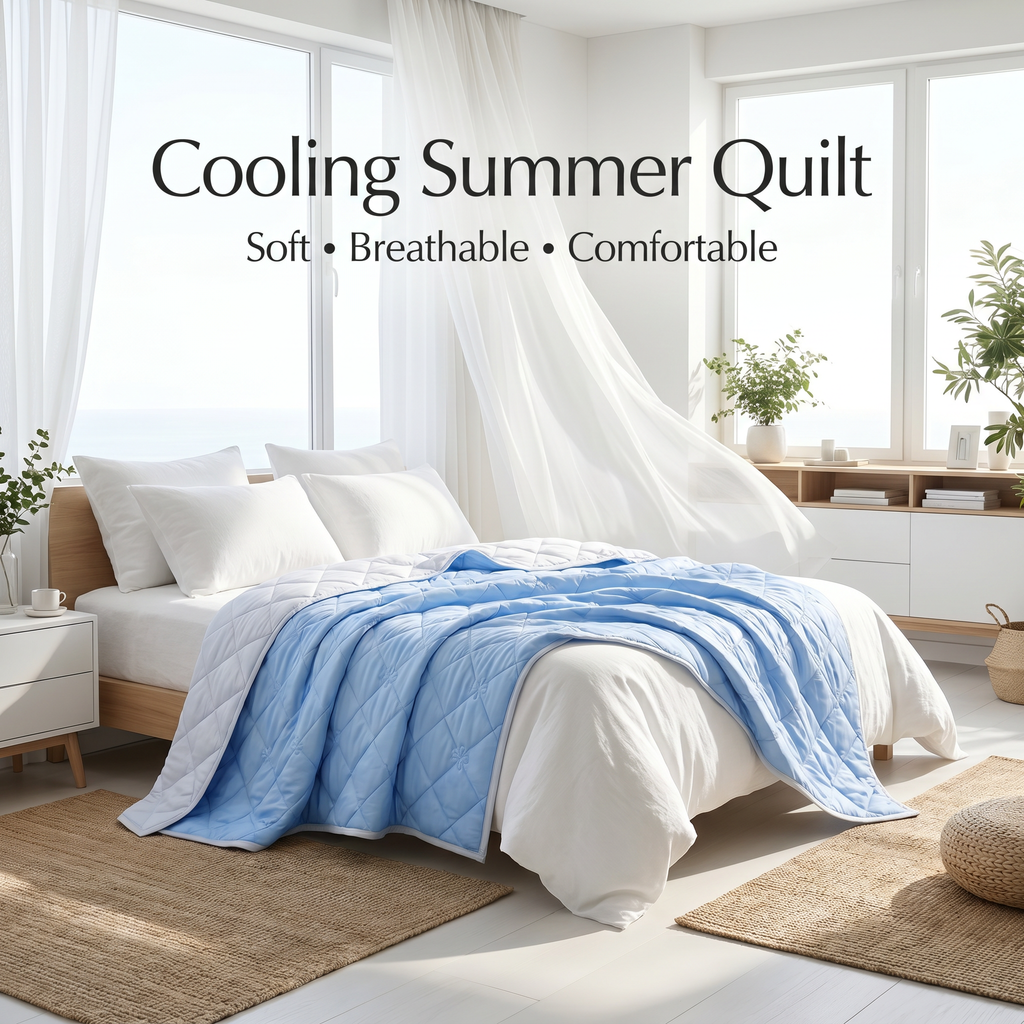 Ice Silk Cooling Comforter - cooling blanket