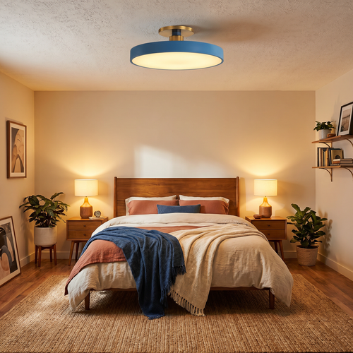 Colorful Nordic LED Ceiling Lamp
