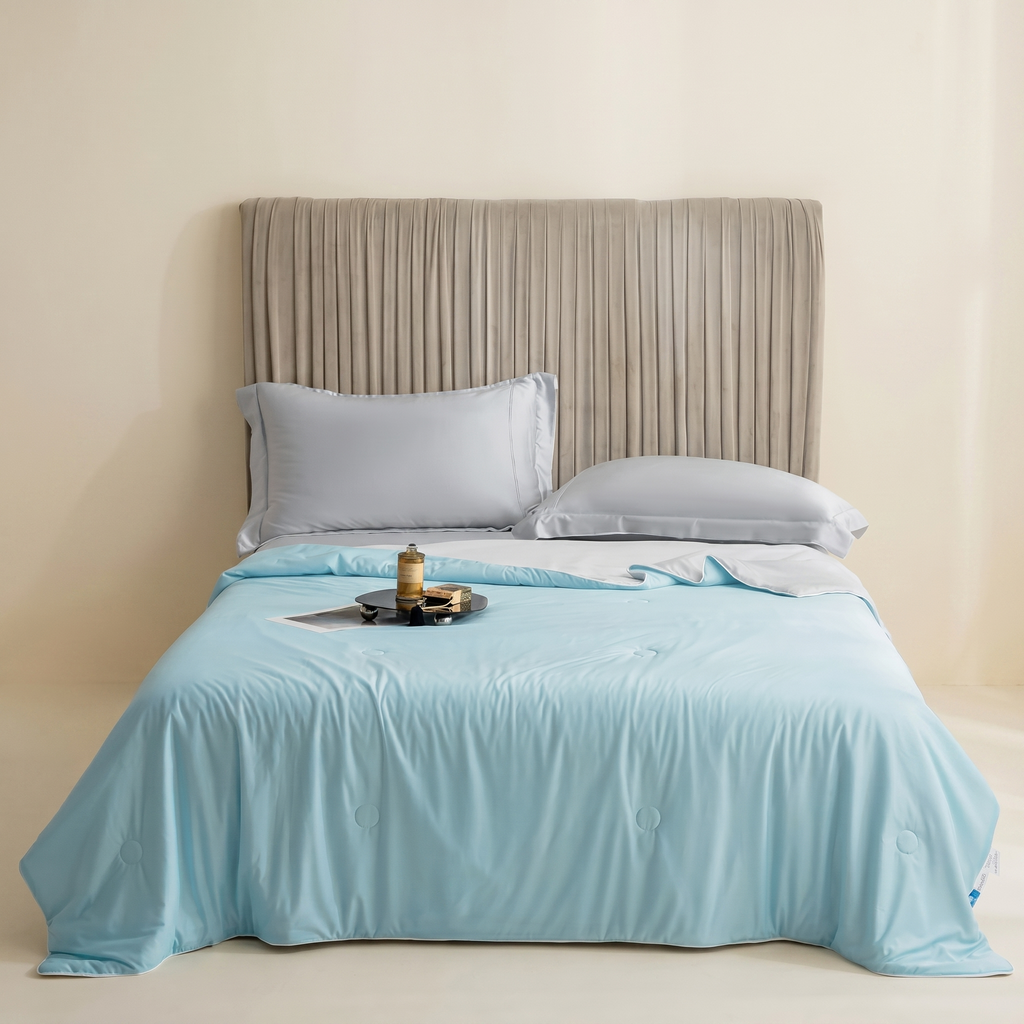 Cooling Silk Summer Comfort Quilt - cooling blanket