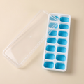 Food-Grade Silicone Ice Cube Tray with Lid