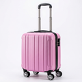 18-Inch Hard Shell Cabin Suitcase with Spinner Wheels