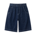 Men’s Oversized Denim Bermuda Shorts