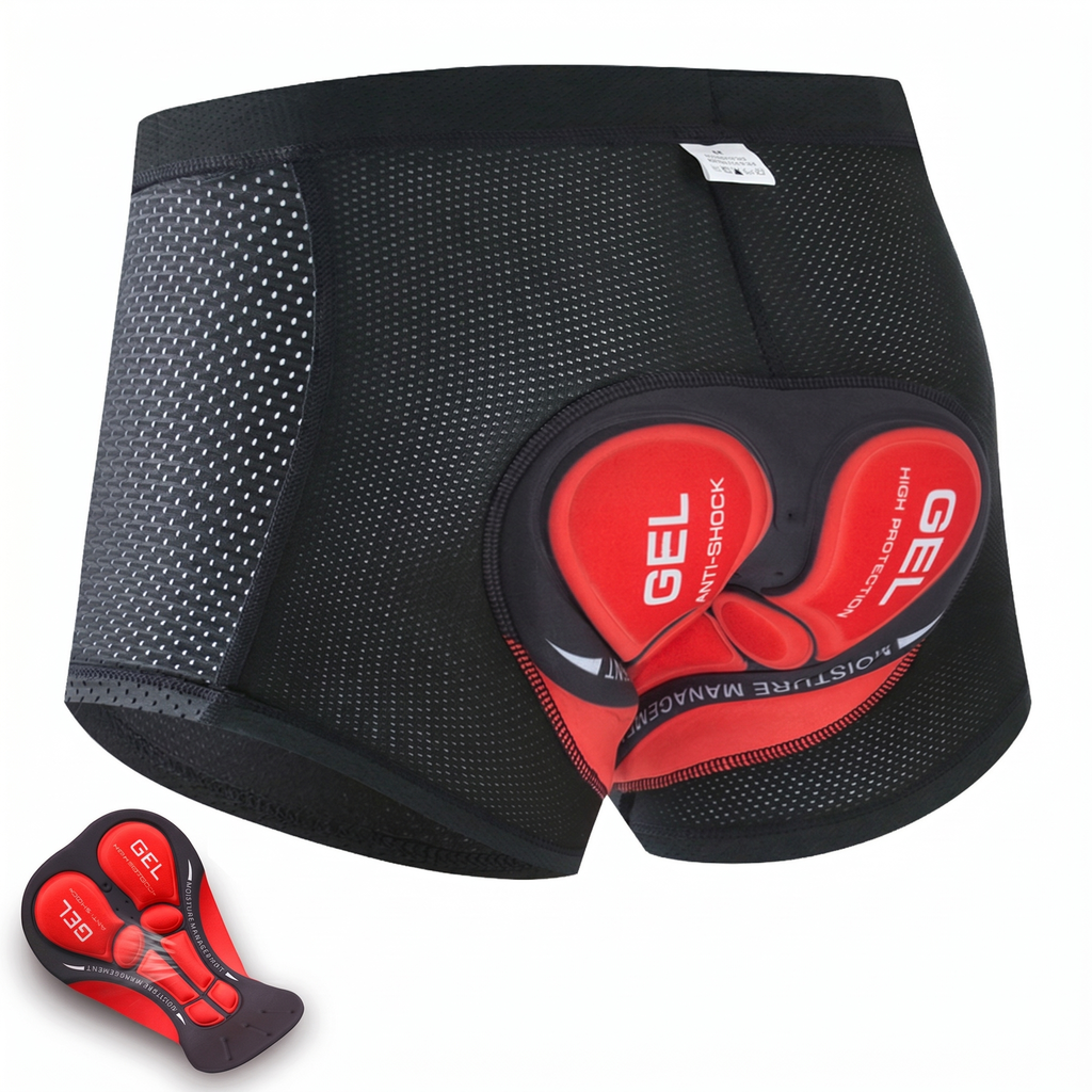 Unisex Gel Padded Cycling Shorts