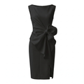 Women's Elegant Bow Detail Cocktail Dress