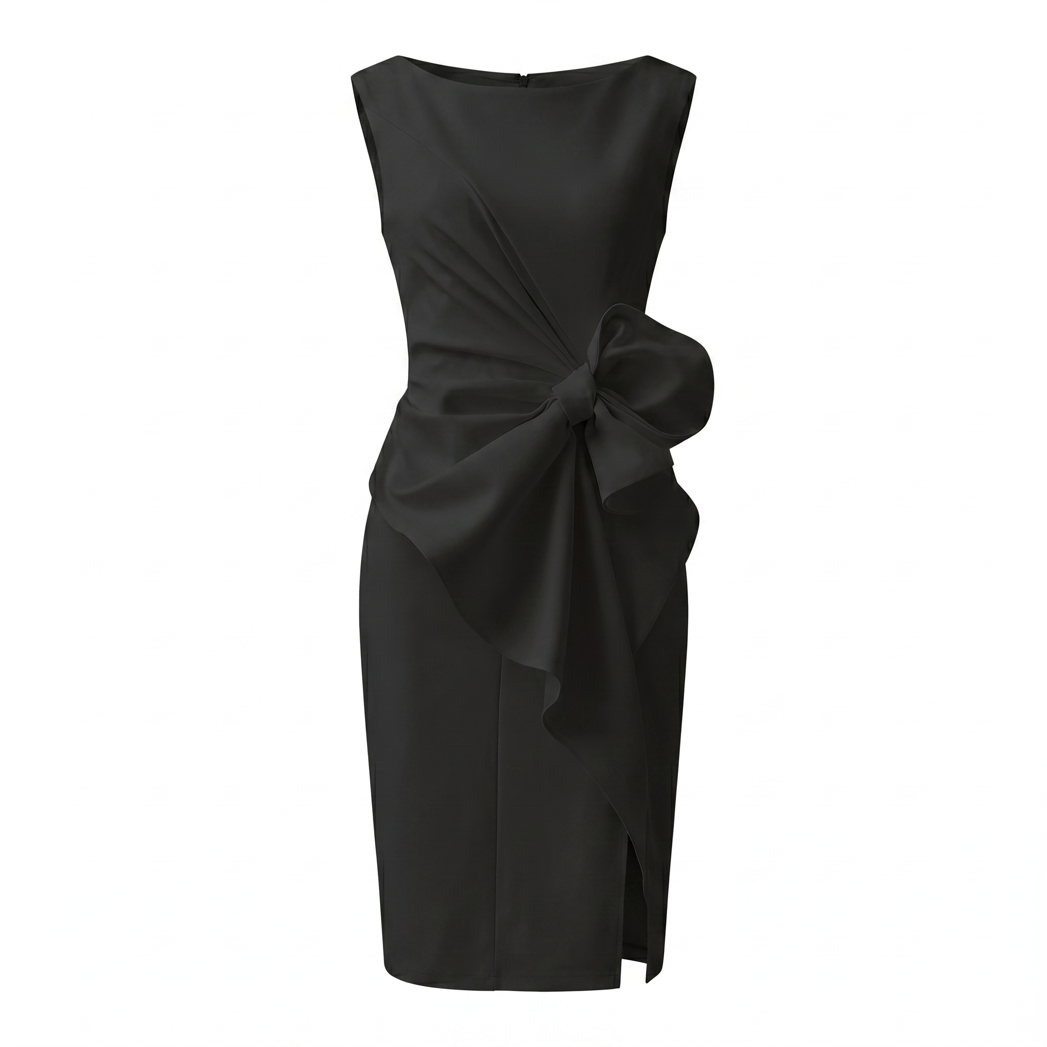 Women's Elegant Bow Detail Cocktail Dress