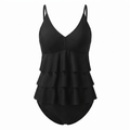 Women's Ruffle Tankini Swimsuit Set