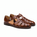 Men's Brown Fisherman Sandals