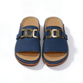 Women's Wedge Platform Slide Sandals