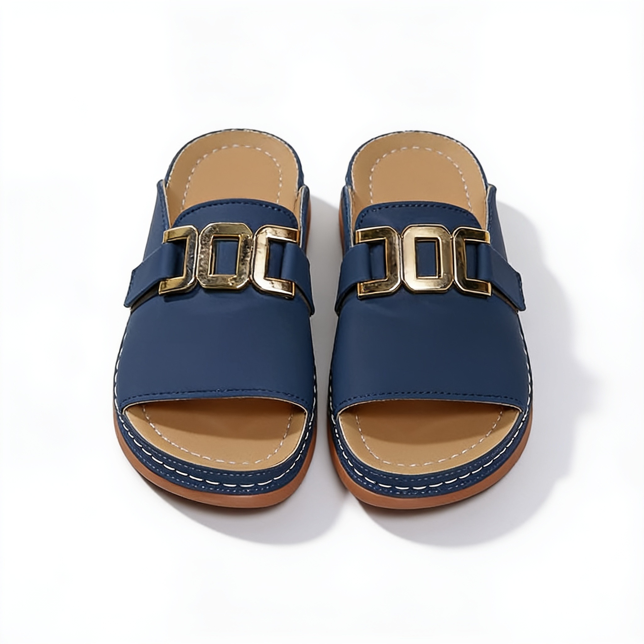 Women's Wedge Platform Slide Sandals