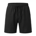 Men's Cotton Linen Drawstring Shorts