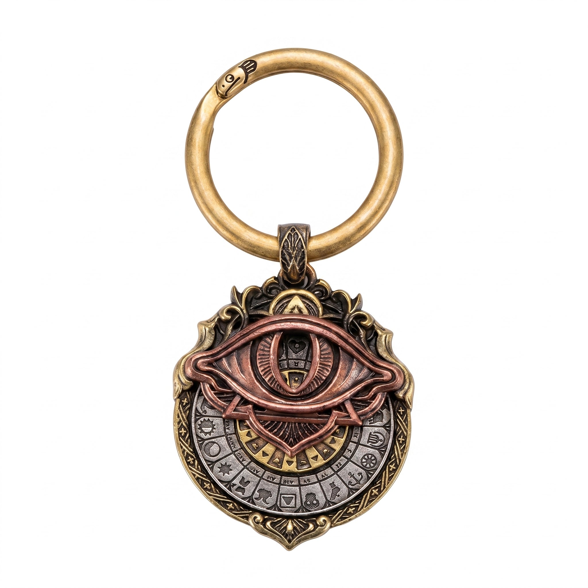 Mystic Tarot Eye Keychain Pendant