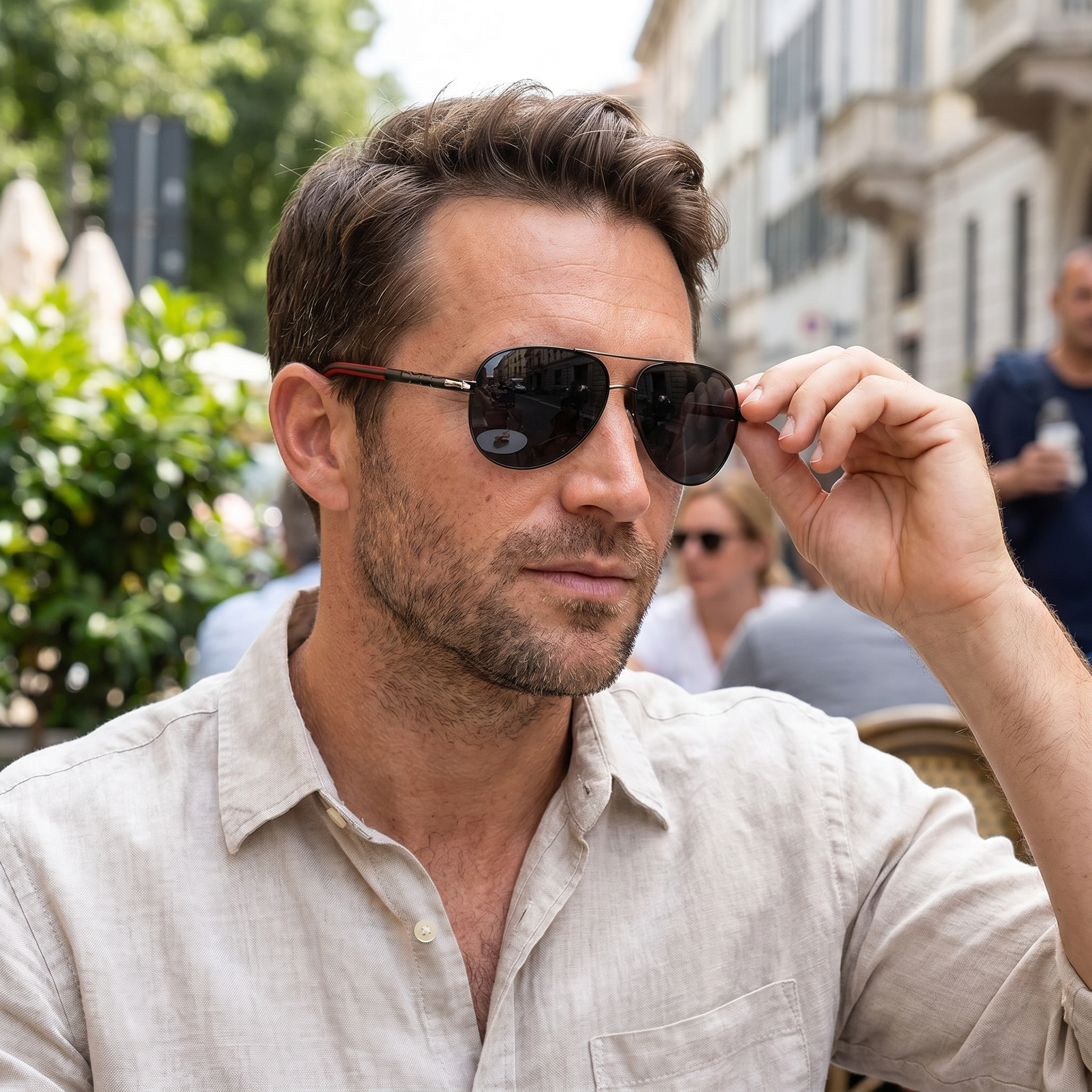 Men's Polarized Aviator Sunglasses