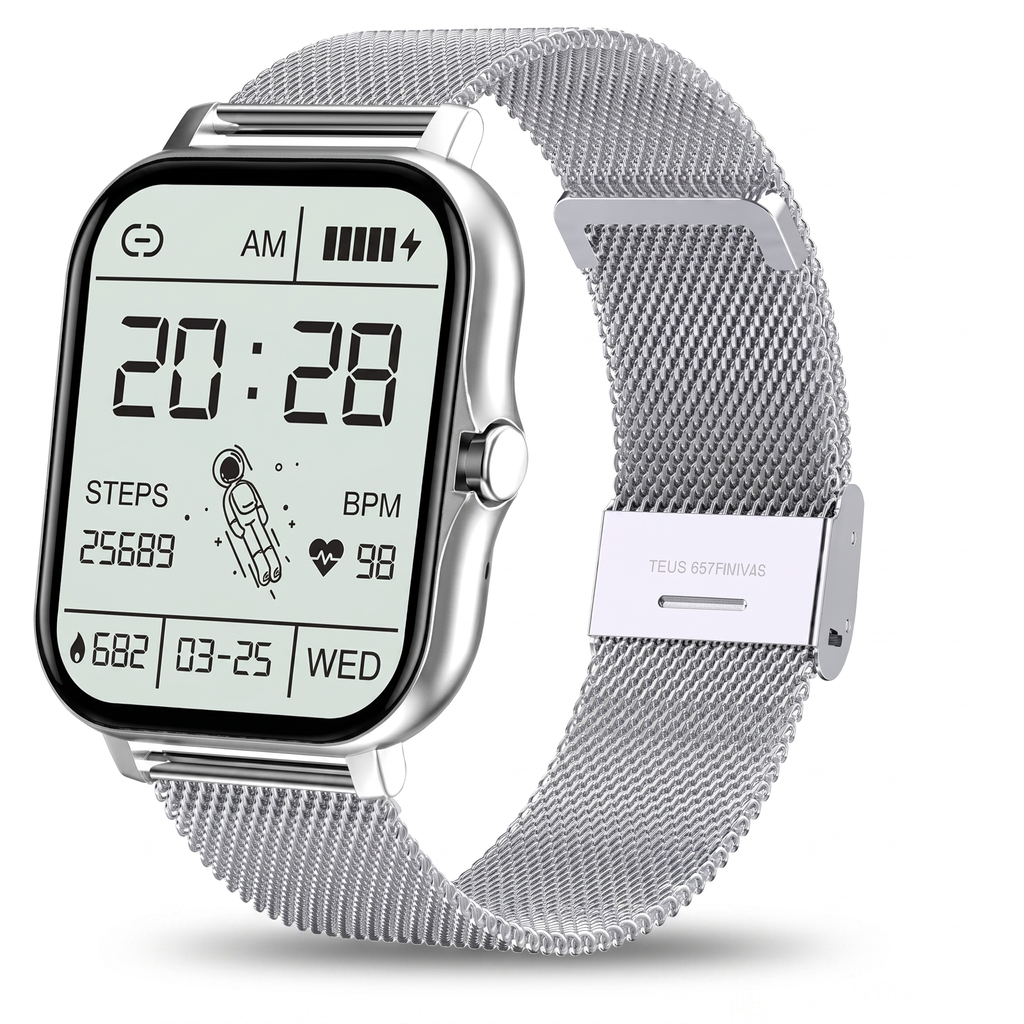 Y13 Bluetooth Smart Watch with 1.83" HD Touchscreen, Fitness Tracker & Call