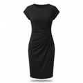 Women's Front Knot Midi Dress