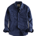 Men's Vintage Cotton Work Shirt