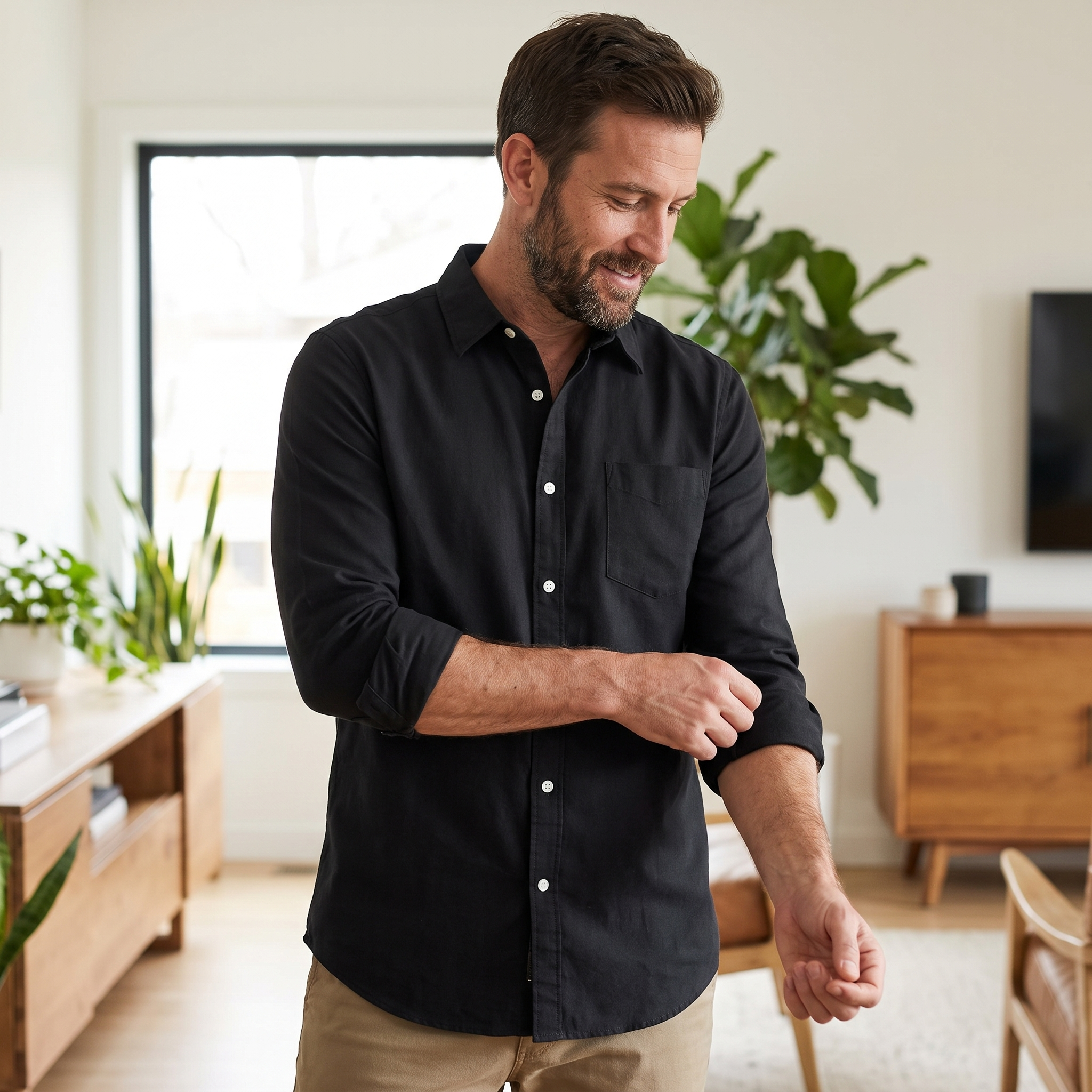 Men's Heavyweight Oxford Cotton Shirt