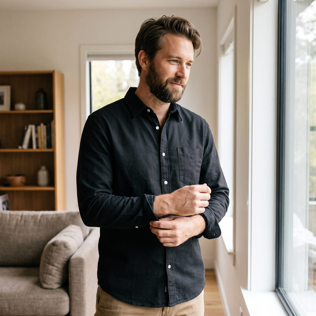 Men's Heavyweight Oxford Cotton Shirt