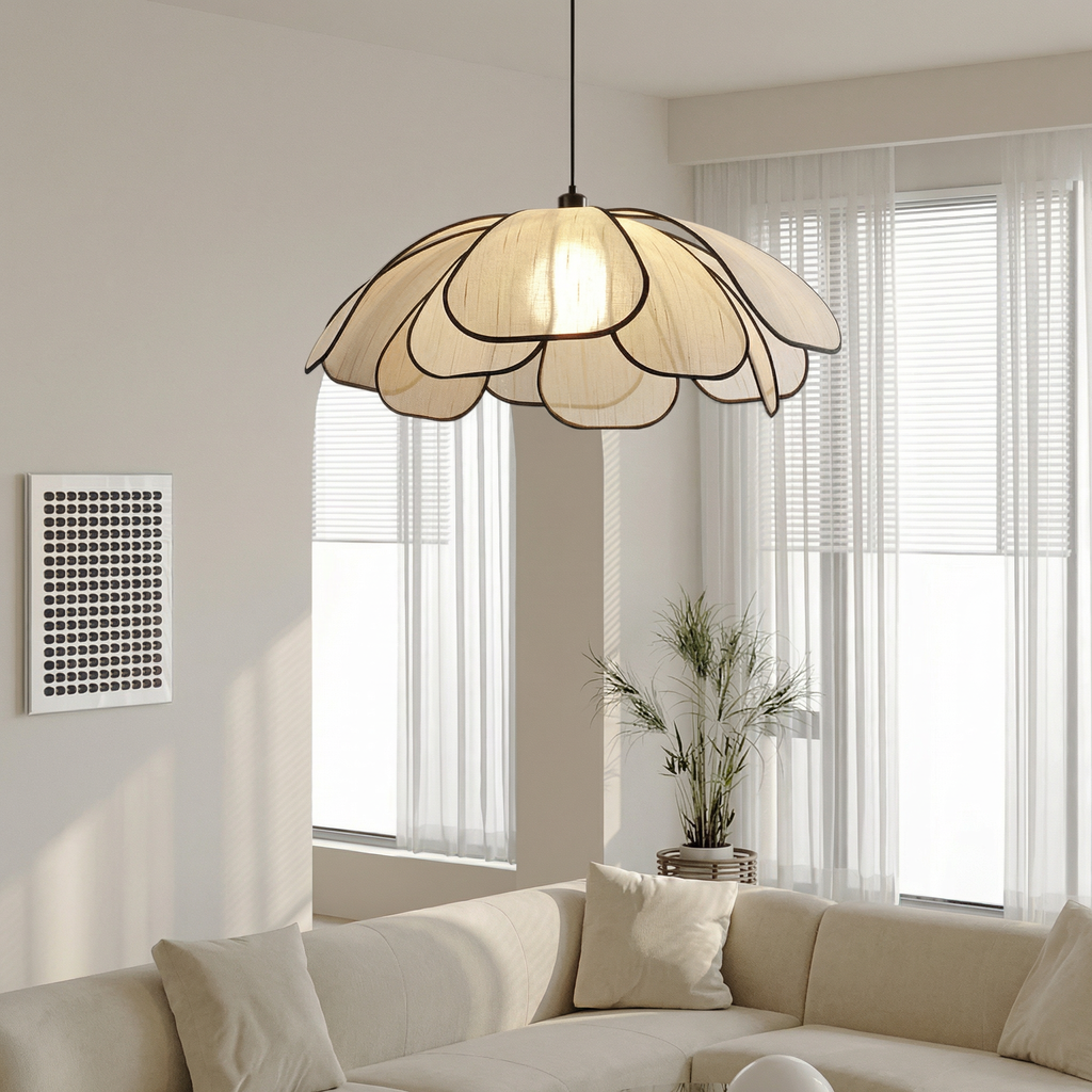 Vintage Petal Pendant Light