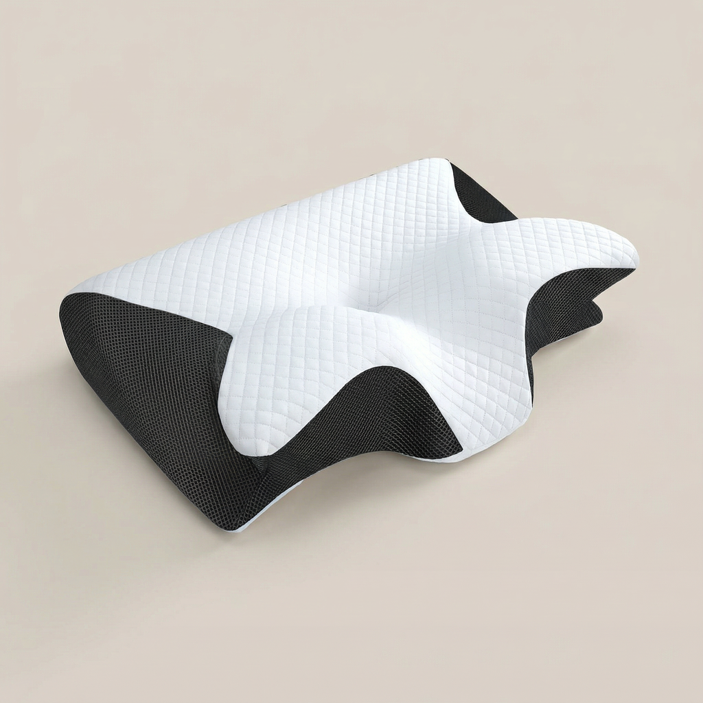 Ergonomic Memory Foam Neck Pillow