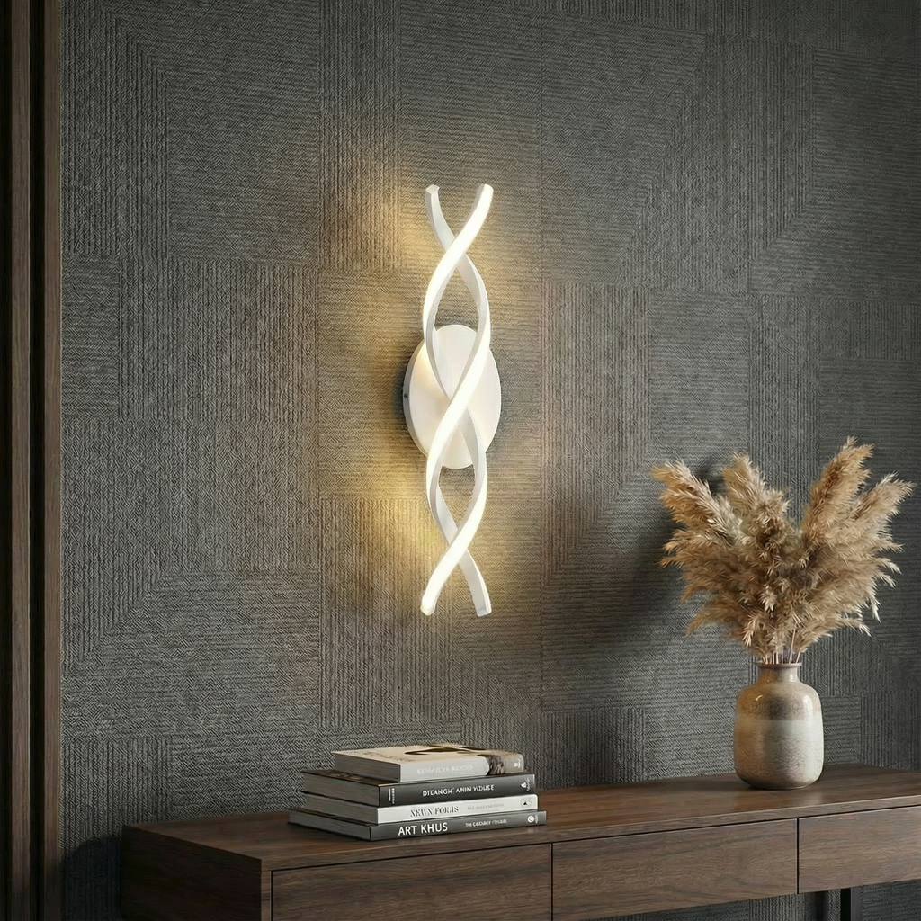 Spiral LED Wall Lamp