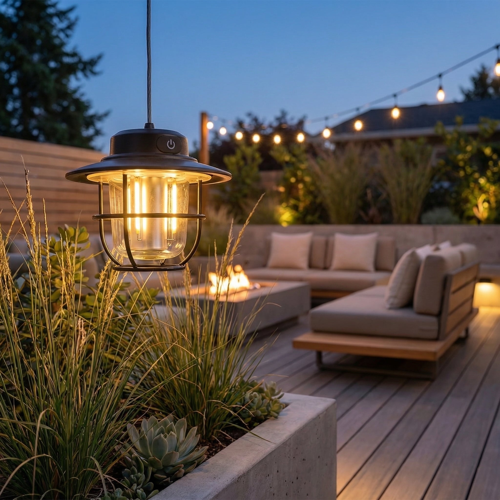 Rechargeable Retro Camping Lantern