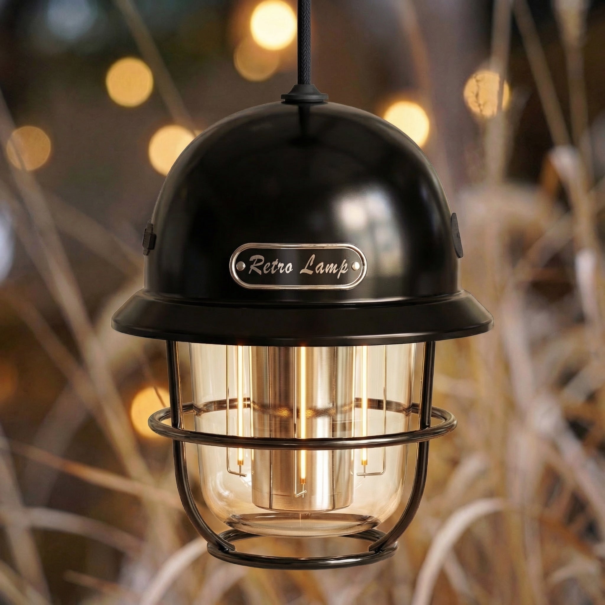 Rechargeable Vintage Camping Lantern
