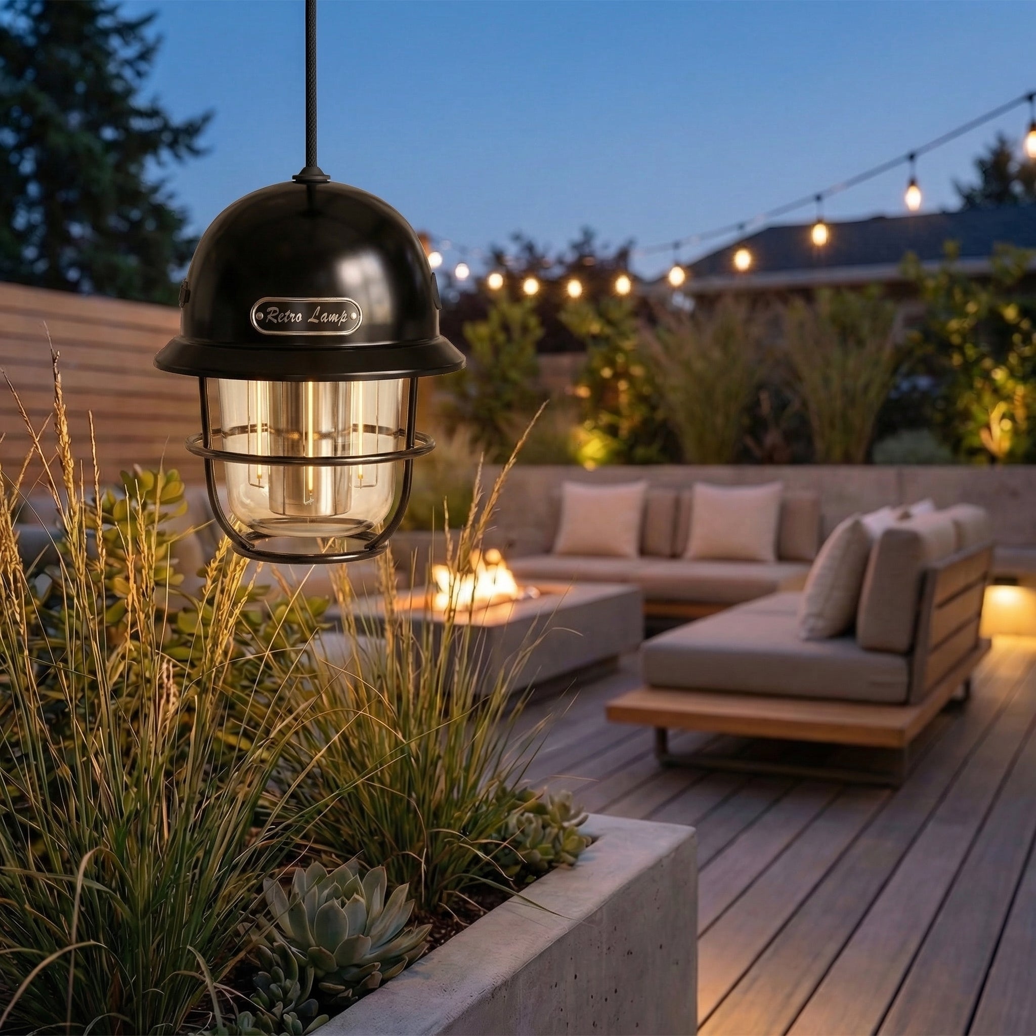 Rechargeable Vintage Camping Lantern